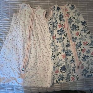 Set of two Burt’s bees sleep sacks